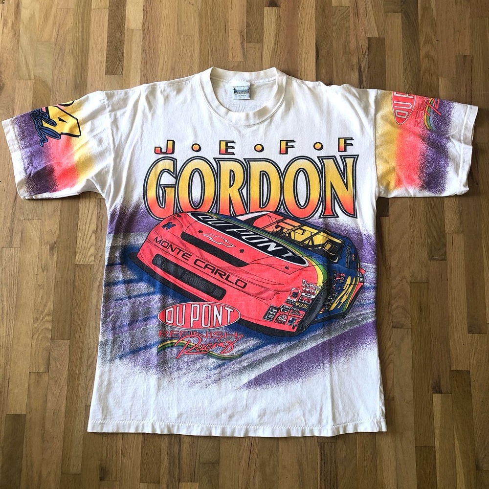 Vintage NASCAR Jeff Gordon “Life in the Fast Lane” T-shirt - L